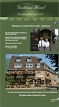 Mobile Screenshot of gasthaus-wessel.de